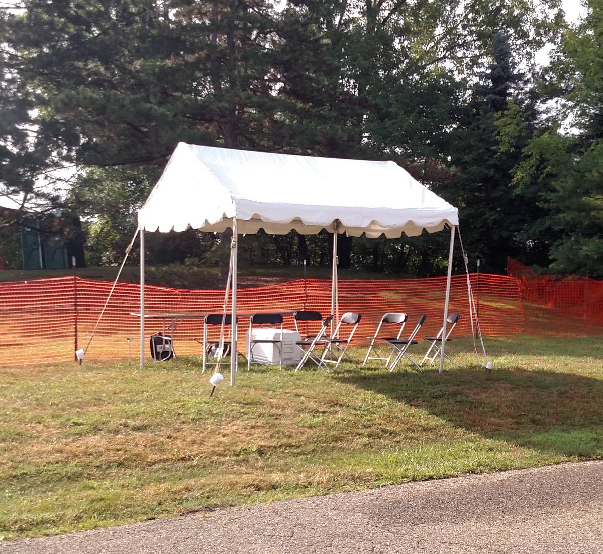 10x10 Anchor Marquee Frame Tent